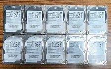 Lot of 10 Seagate ST9600205SS Savvio 10K.5 600GB 2.5" SAS Enterprise Hard Drive
