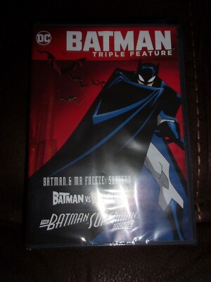 BATMAN - TRIPLE FEATURE - DVD - NEW!! | eBay
