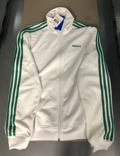 Adidas Originals SPO Beckenbauer TT Classic White Fresh Green Jacket SZ Medium | eBay