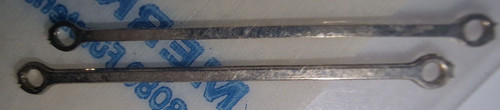 M+F Merker Fischer Nº Barra de empuje deslizante 6032 Lbst. 20,5mm 2 unidades nuevo embalaje original | Zustand: Neu