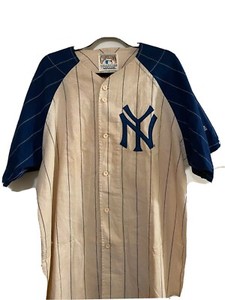 yankees jersey majestic cooperstown mirage york mantle mickey