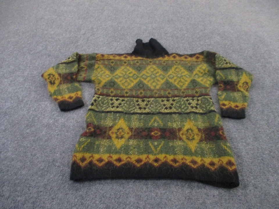 St Michael 毛衣女式 42 L 羊毛马海毛高领套衫 Mark Spencer — 第 2/4 张图片