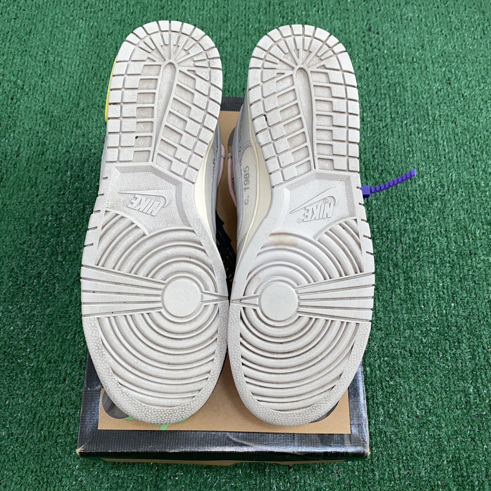 OFF WHITE X NIKE Taglia 11 Nike Dunk Low x Off White lotto 24 di 50 SUPER PULITE! SPEDIZIONE VELOCE!