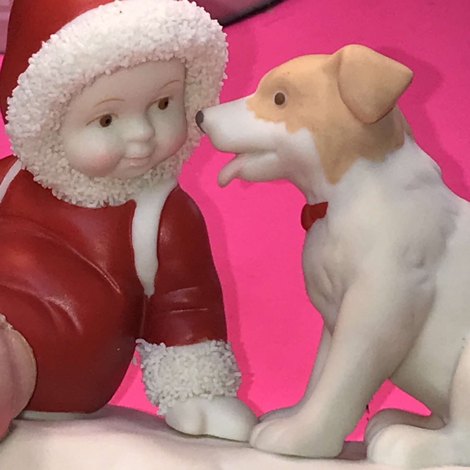 Dept. 56 Snowbabies on the Farm Best Friend God bless America 2001