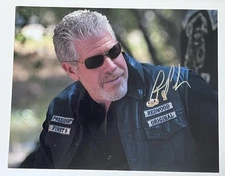 SONS OF ANARCHY ACTOR RON PEARLMAN SIGNED AUTOGRAPHED 11x14 PHOTO