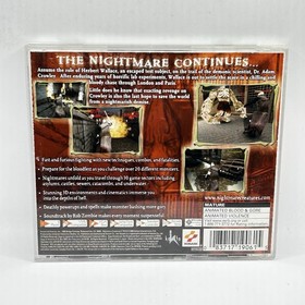 Nightmare Creatures II (Sega Dreamcast, 2000) Complete With Registration Card