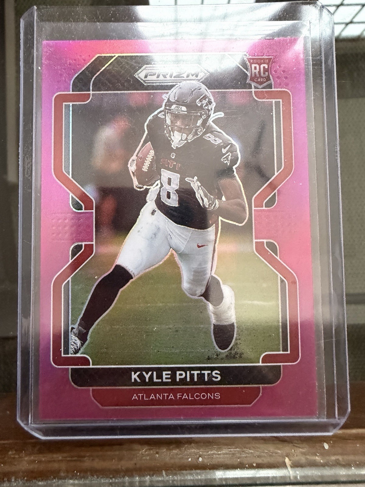 2021 Panini Prizm - Rookie Kyle Pitts #341 Pink Prizm (RC)