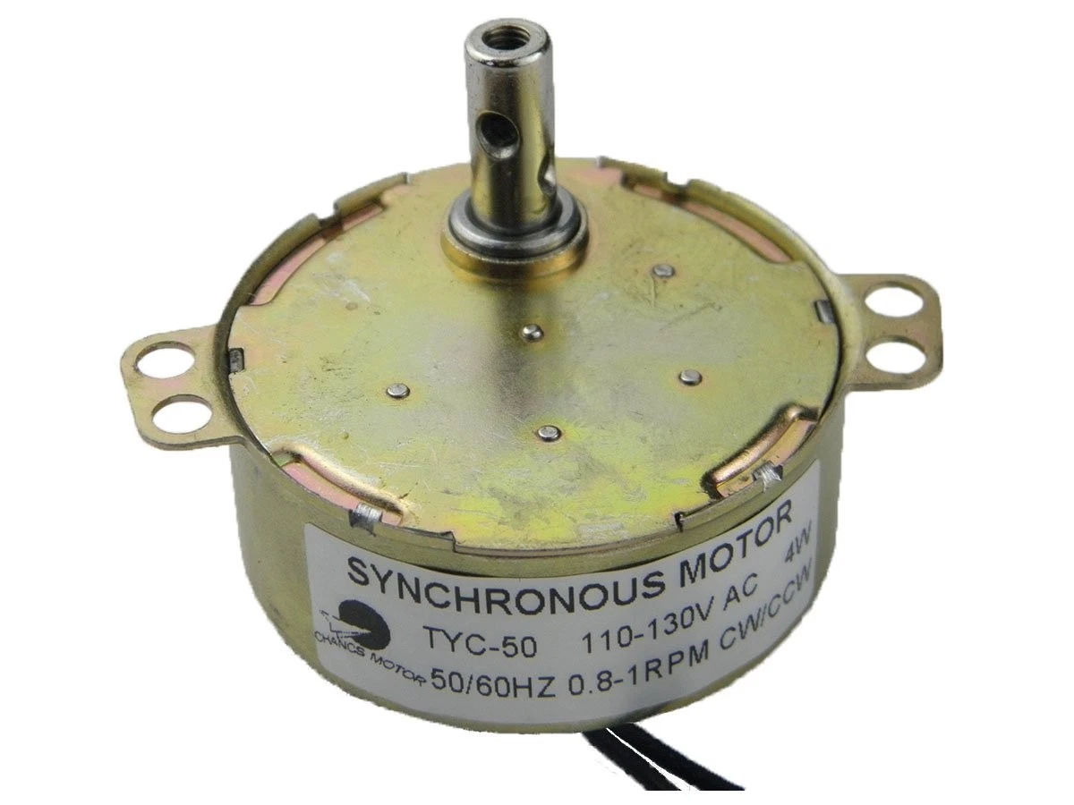 AC 220V Motor Synchronous Gearbox CW/CCW With Torque Reduced