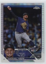 2023 Topps Chrome Prism Refractor Ezequiel Tovar #106 1q5k