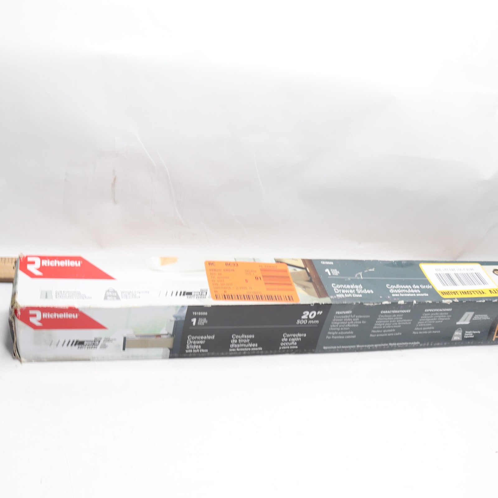 (2-Pk) Richelieu Full Extension Concealed Undermount Soft-Cl