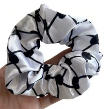 Keffiyeh Print Palestine Hair Scrunchie Tie Band for Women