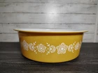 Vintage Pyrex 664 Big Bertha 4 Quart Butterfly Gold Casserole Dish No Lid 11.5”