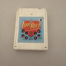 Various , Love Rock , 8 Track Tape , 1977 CBS...