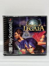 Legend of Legaia PS1 Black Label Complete CIB Manual Tested Working