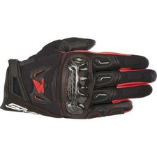 Alpinestars Honda SMX-2 Air Carbon V2 Gloves - Black/Red - Men's Size 3XL