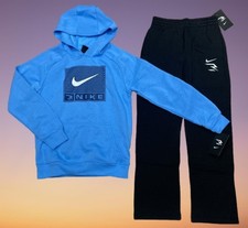 Nike Youth Set Boy's Hoodie PANTS Tracksuit 2pc Size 10/12 M New