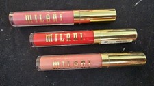 Milani Liquid Lip Lipstick,Shades The Moment, Snatched, Red Flag. All 3 20 FS