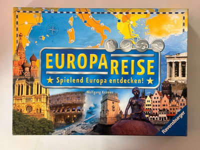Europareise Ravensburger 2007 Wolfgang Kramer Reisespiel vollständig gut