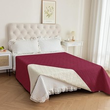 Waterproof Bed Sofa Blanket 68x82in Comfy Couch Mat for Pets Anti-Slip Washable