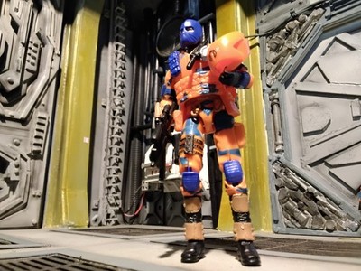 Gi Joe Actionfigur Cobra Alley Viper 25TH ANNIVERSARY 1:18 Scale (10cm)