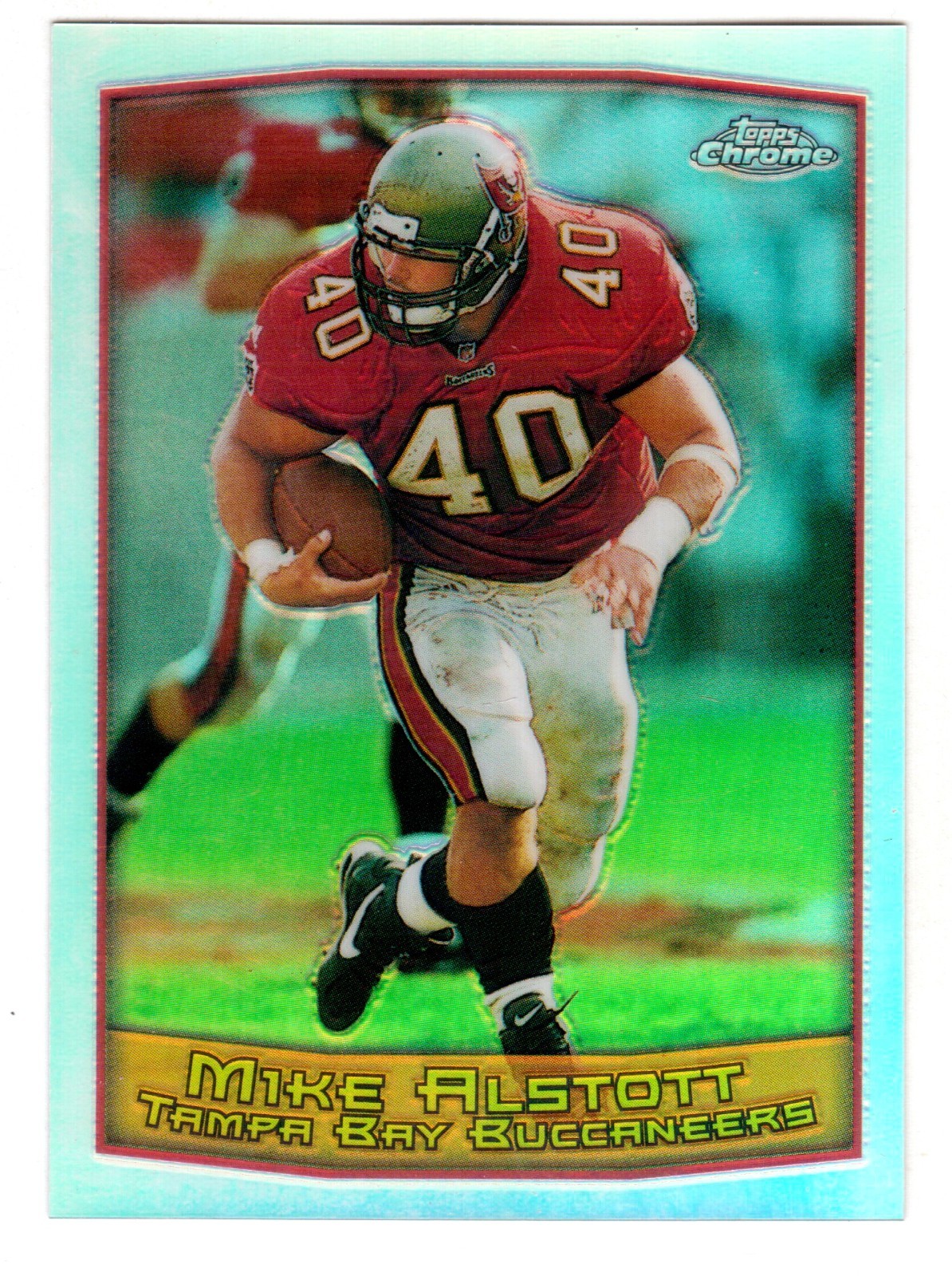 1999 TOPPS CHROME #33 MIKE ALSTOTT REFRACTOR