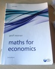 Maths for Economics by Renshaw, Geoff Paperback Book The Cheap Fast Free Post