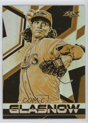 2021 Topps Fire Gold Minted Tyler Glasnow #144 15x0