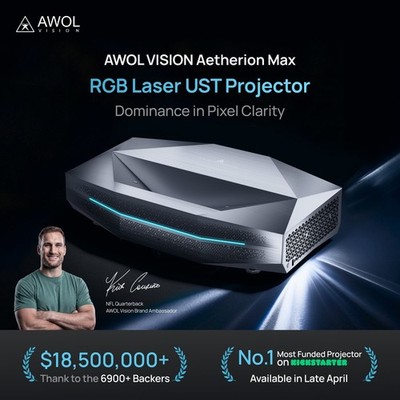 AWOL AETHERION MAX RGB Laser UST Projector (Ready To Ship) BRAND