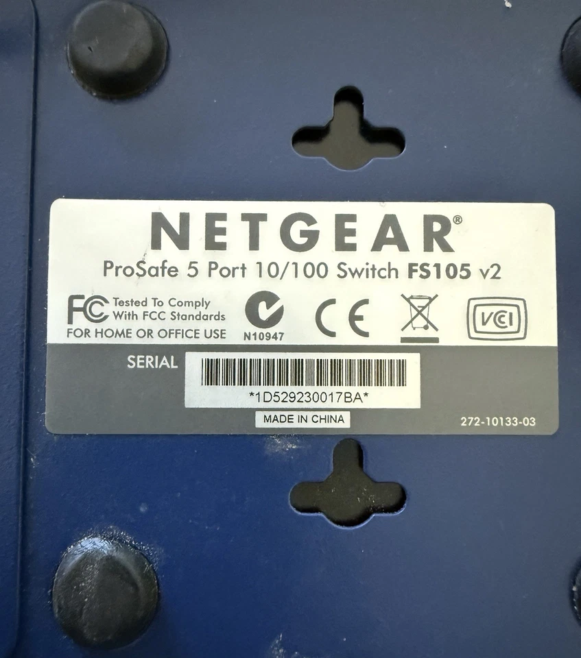 Netgear ProSafe FS105 v2 - Bild 2 von 2