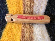 Vintage Wood Train Whistle The Whistlin' Dixie Line Steam Engine Sound