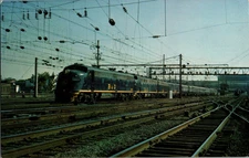 Vtg Postcard Capitol Limited, Baltimore & Ohio's Westbound.