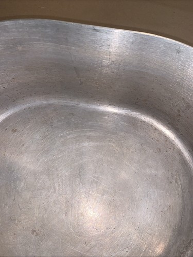 Wagner Ware Sidney 0 Magnalite 4265-P Aluminum Roaster w/ Lid & Trivet Nice H3 - Bild 14 von 19