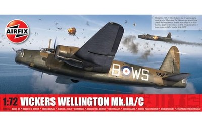 Airfix 1/72 Vickers Wellington Mk.1A/C Plastikmodell X-8019A