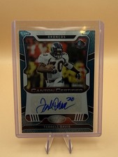 TERRELL DAVIS 2023 PANINI CERTIFIED GREEN CANTON CERTIFIED SIGNATURES /15