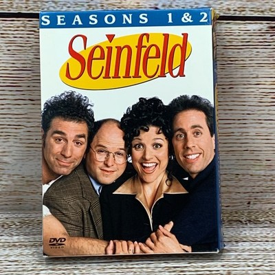Seinfeld Seasons 1 & 2 DVD Collection Complete Episodes