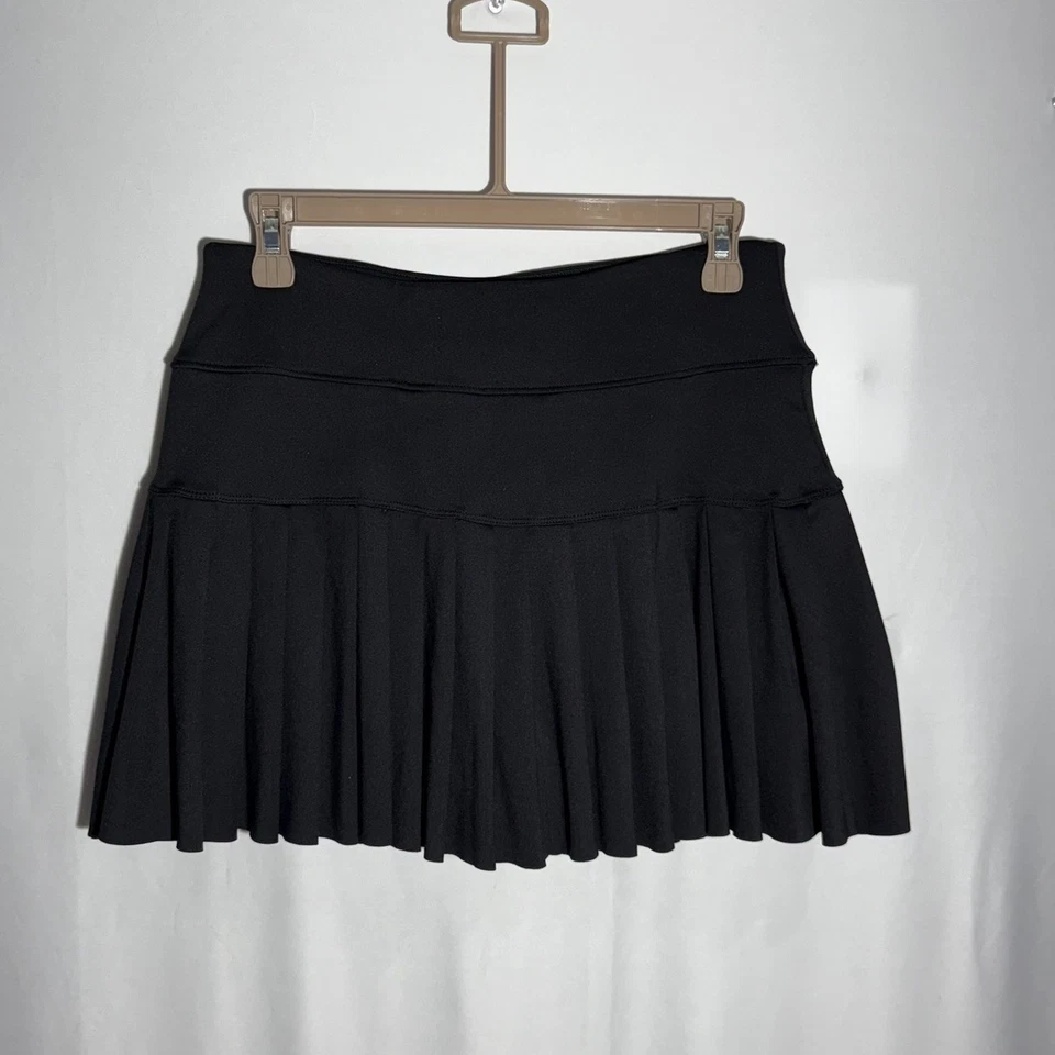 Mini Skort Kyodan para Mujer Negro Plisado Talla M Golf Tenis Pickleball Bolsillo Foto 4 de 4