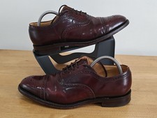 Scarpe formali Loake Last 3625 Oxblood Brogues UK 8 made in England