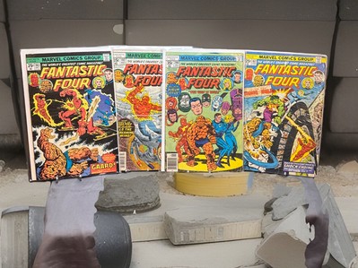 FANTASTIC FOUR #190 163 192 167 DR. DOOM Hulk Surfer ~ 4 comics for 1 price  