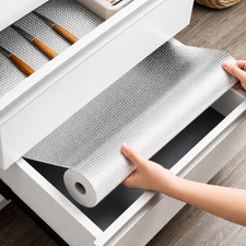 5M Non-Slip Drawer Liner Bulk Roll Shelf Cabinet Pad Kitchen Cupboard Mat