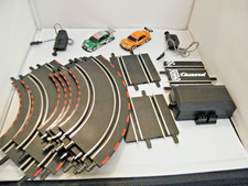 SCX Slot Car Lot of 2 Audi A4, AMG Mercedes with Carrera Battery Operated Track