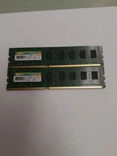 2x SILICON POWER 8 GB DDR3 DESKTOP RAM PC3L-1600 2Rx8 SP008GLLTU160N02IP