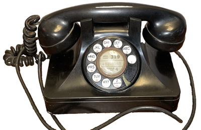 #ad ROTERY PHONE NORTH ELECTRIC MFG. CO. GALION OHIO 40#x27;S EXCELLENT CONDITION IOWA# $174.99