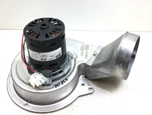 FASCO 702112295 Draft Inducer Blower Motor Assembly 102000-01 115V used #MF867