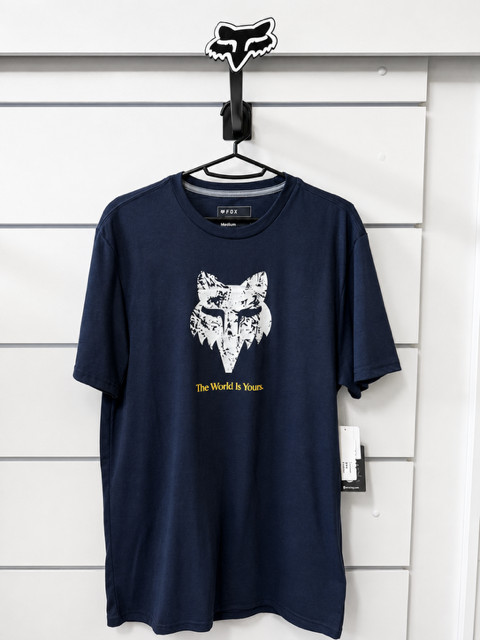 Fox Racing - The World Tech Tee BNWT Size Medium Midnight