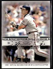 Chipper Jones 2002 Upper Deck Honor Roll #45 Atlanta Braves