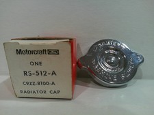 Nos Oem Motorcraft Radiator Cap Part Rs-512-a C9zz-8100-a Never Used