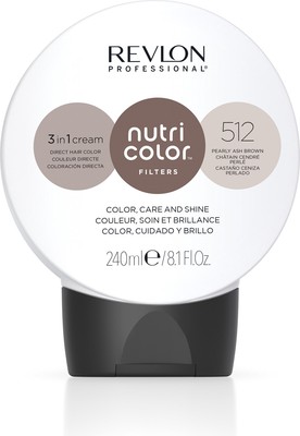 Revlon Professional Nutri Color Filters 512 Hellbraun Asch 240 ml