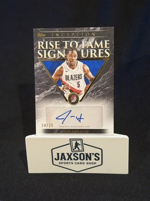 Jrue Holiday 2025-26 Topps Inception /25 Auto Rise To Fame Signatures #RF-JHO