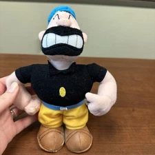 POPEYE Brutus Plush Doll by Stuffins 1999 (CVS Exclusive) Very Rare ( 8 Inch)