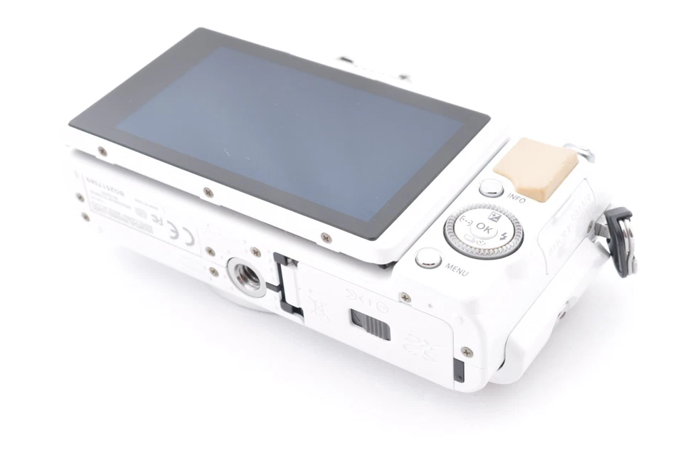 [Exc+5 Shutter:682] Olympus PEN E-PL5 16.1MP Digital SLR Camera Body White #0340 - Image 4 of 4